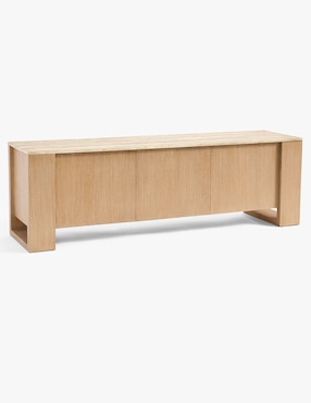 Consola Travertine de madera