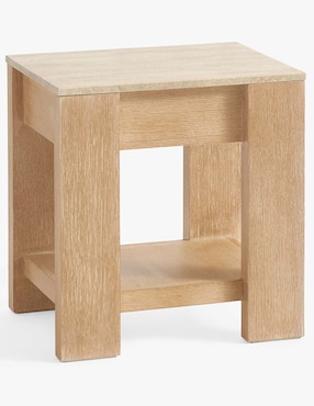 Mesa de acento Travertine