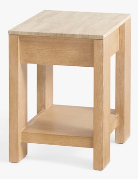 Mesa de acento Travertine