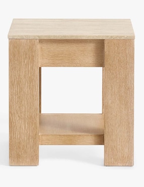 Mesa de acento Travertine