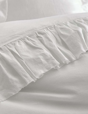 Duvet Belgian Fringe Ruffle