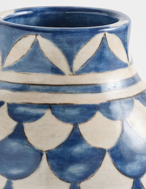 Jarrón Printed de terracota