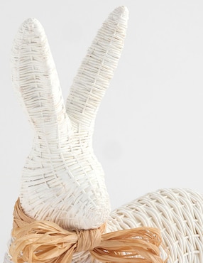 Figura decorativa de conejo Woven Bunny