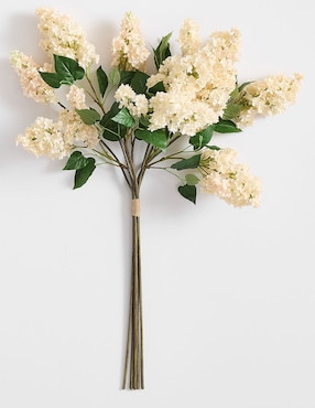 Ramo de hortensia decorativo Cream Lilac