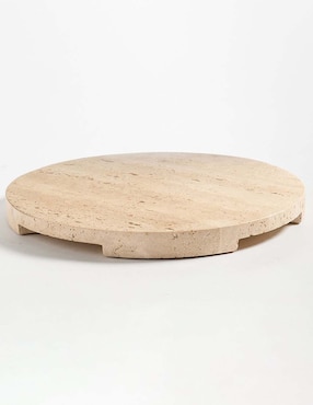 Tabla para queso Travertine de mármol