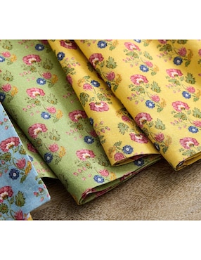 Set servilleta Botanical Bunny de algodón 4 piezas