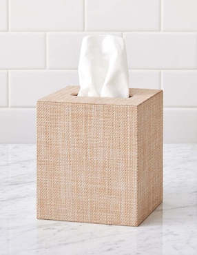 Caja de pañuelos Raffia