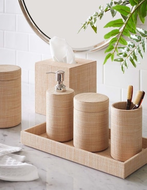 Caja de pañuelos Raffia