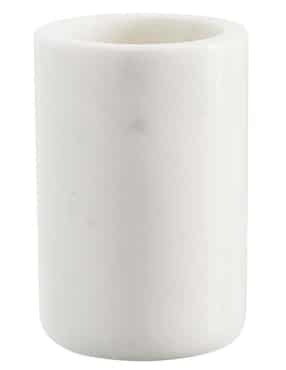 Porta cepillo de dientes Pottery Barn Frost Marble