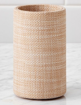 Porta cepillo de dientes Pottery Barn Raffia