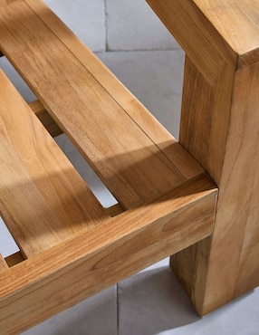 Silla Malibu de madera teca