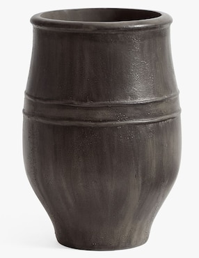 Maceta Sienna de fibra de vidrio