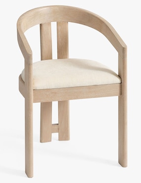 Silla con brazos Marin de madera