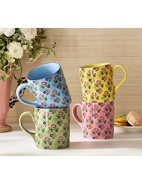 Set de tazas americanas Botanical Bunny 4 tazas