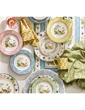 Set de tazas americanas Botanical Bunny 4 tazas
