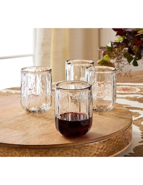 Vaso para vino Hammered Café