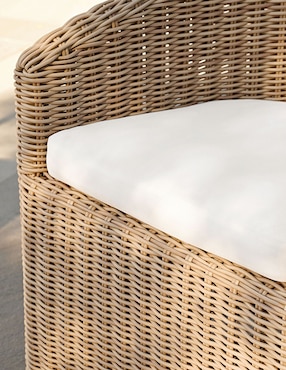 Silla Huntington de mimbre
