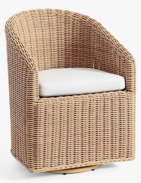 Silla Huntington de mimbre