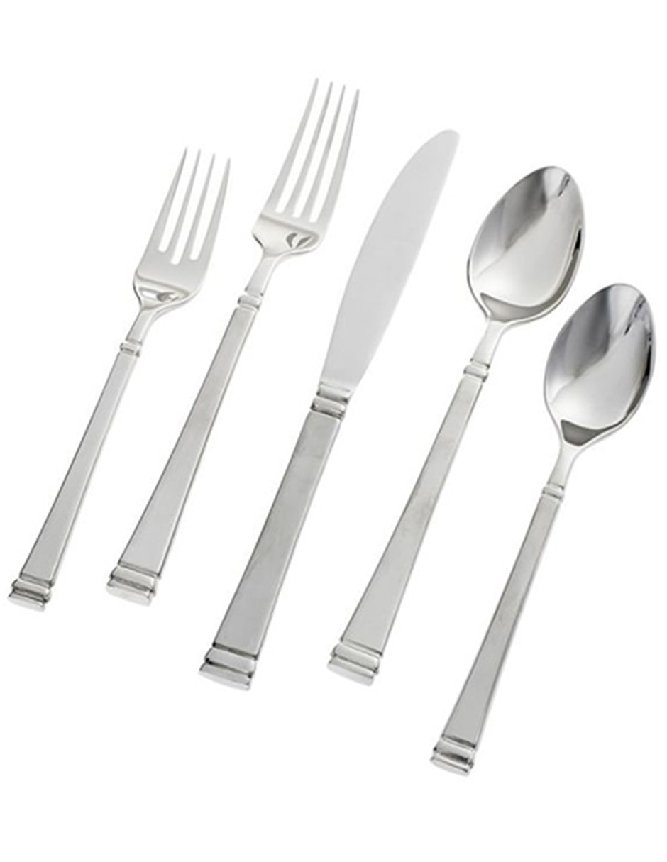 Set cubiertos Riley de acero inoxidable 5 piezas 6
