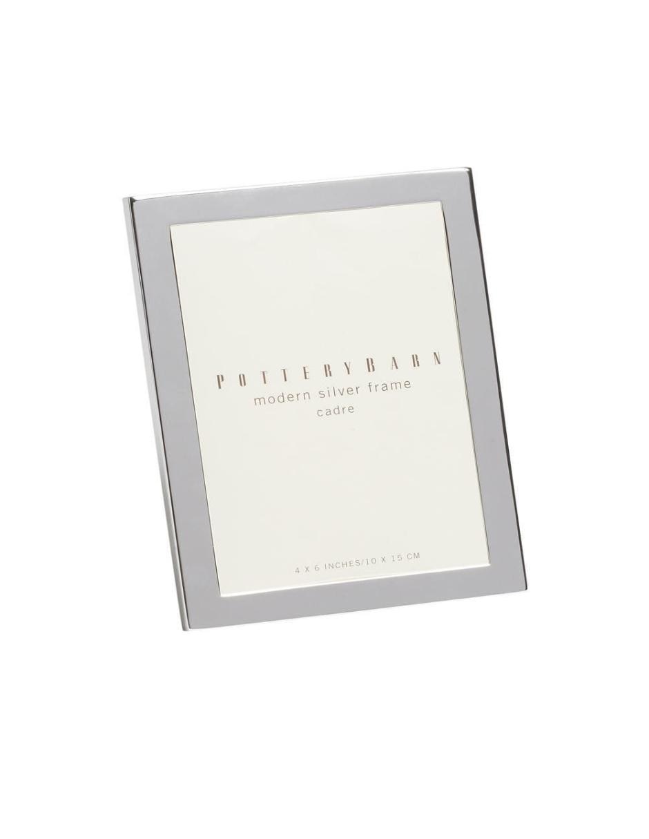 Portarretrato Modern Silver para 1 foto Portarretrato Modern Silver para 1 foto