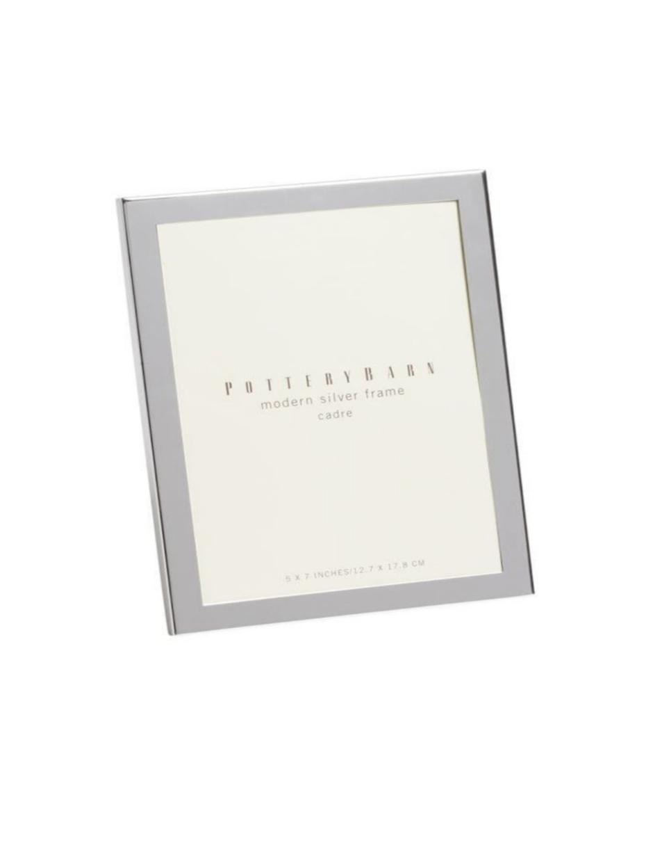 Portarretrato Modern Silver para 1 foto Portarretrato Modern Silver para 1 foto