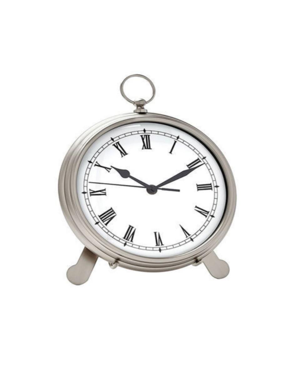 Reloj Plateado Pocketwatch 11