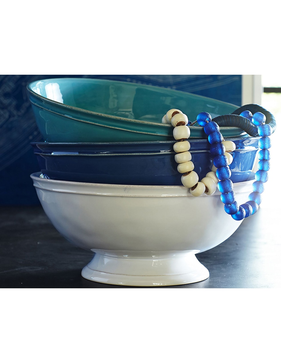 BOWL C/BASE CAMBRIA, M, BLANCO