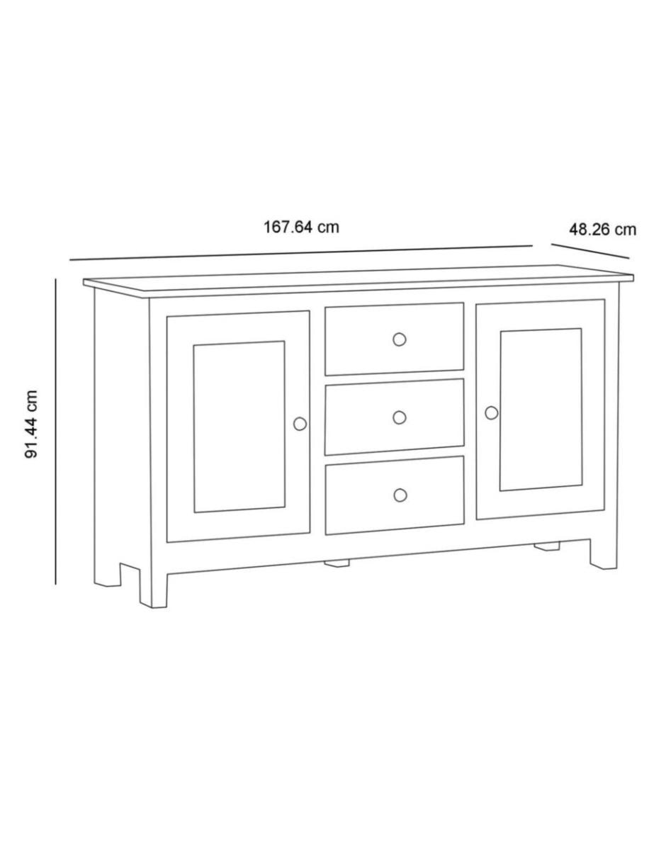 Buffet Benchwright de madera 11