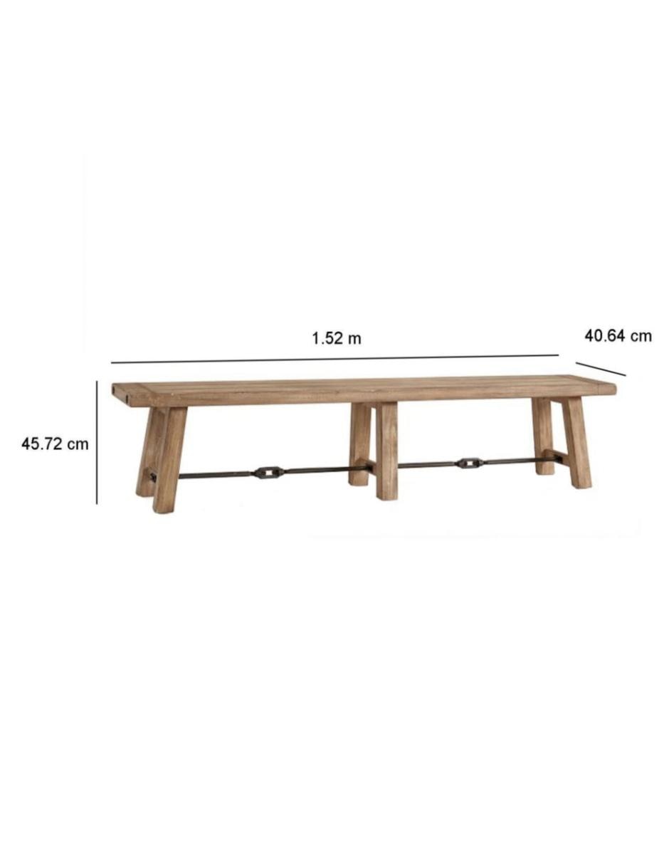 Banca Benchwright de madera 11