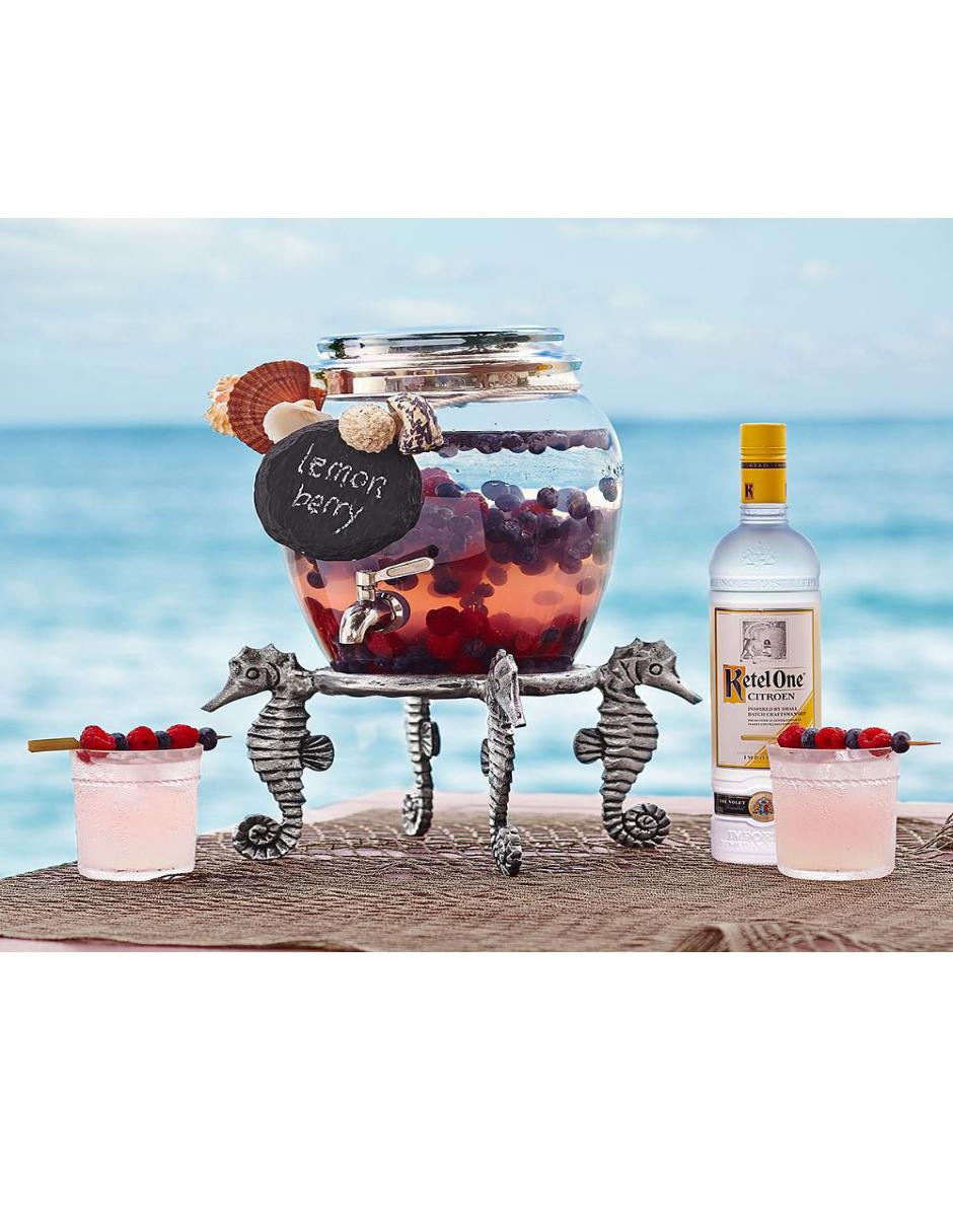 Accesorio para bar Drink Dispenser de cristal 8