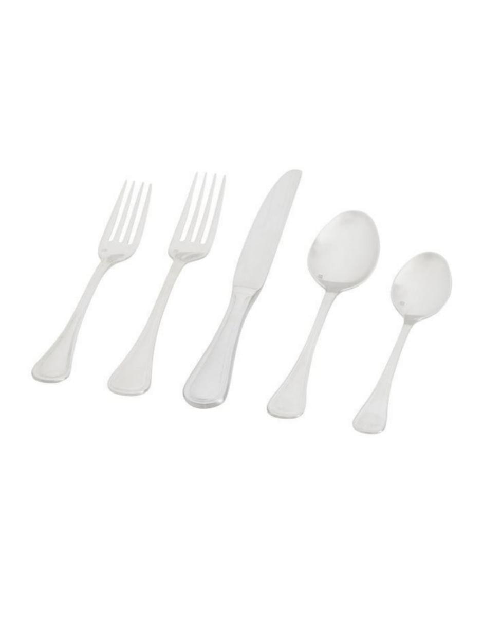 Set cubiertos Katherine de acero inoxidable 5 piezas