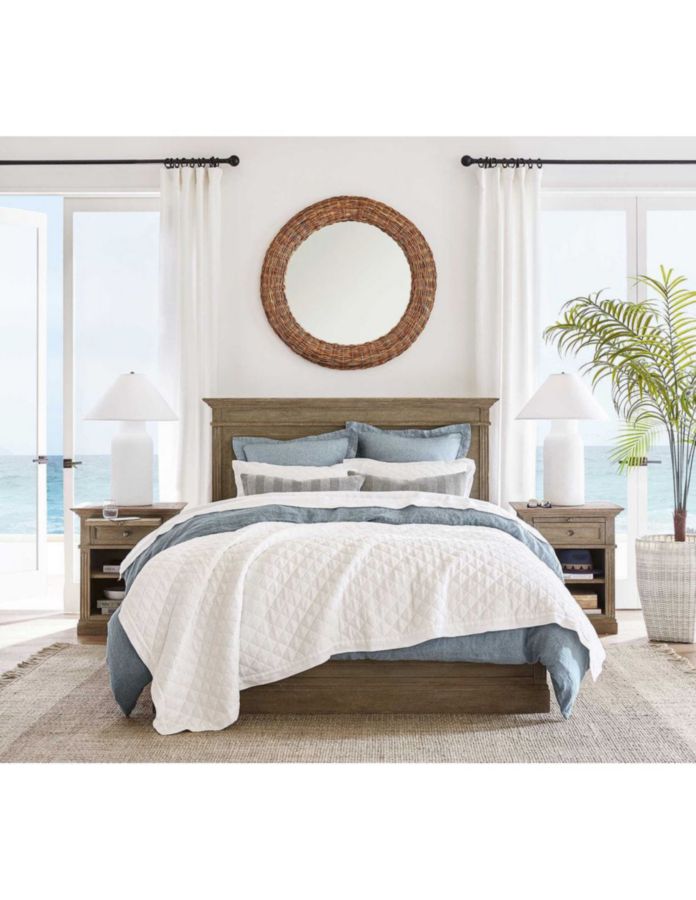 Cama Livingston de madera king size 6