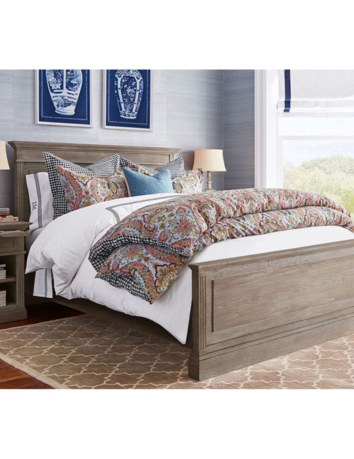 Cama Livingston de madera king size 12