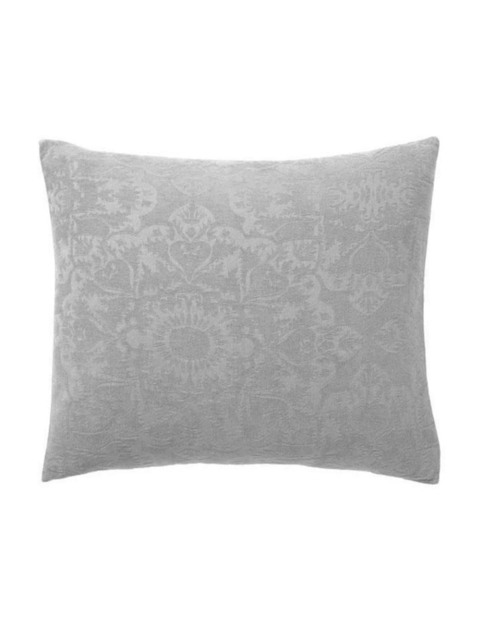 Cojín DE CHENILLE gris que incluye cojín de interior-Gris