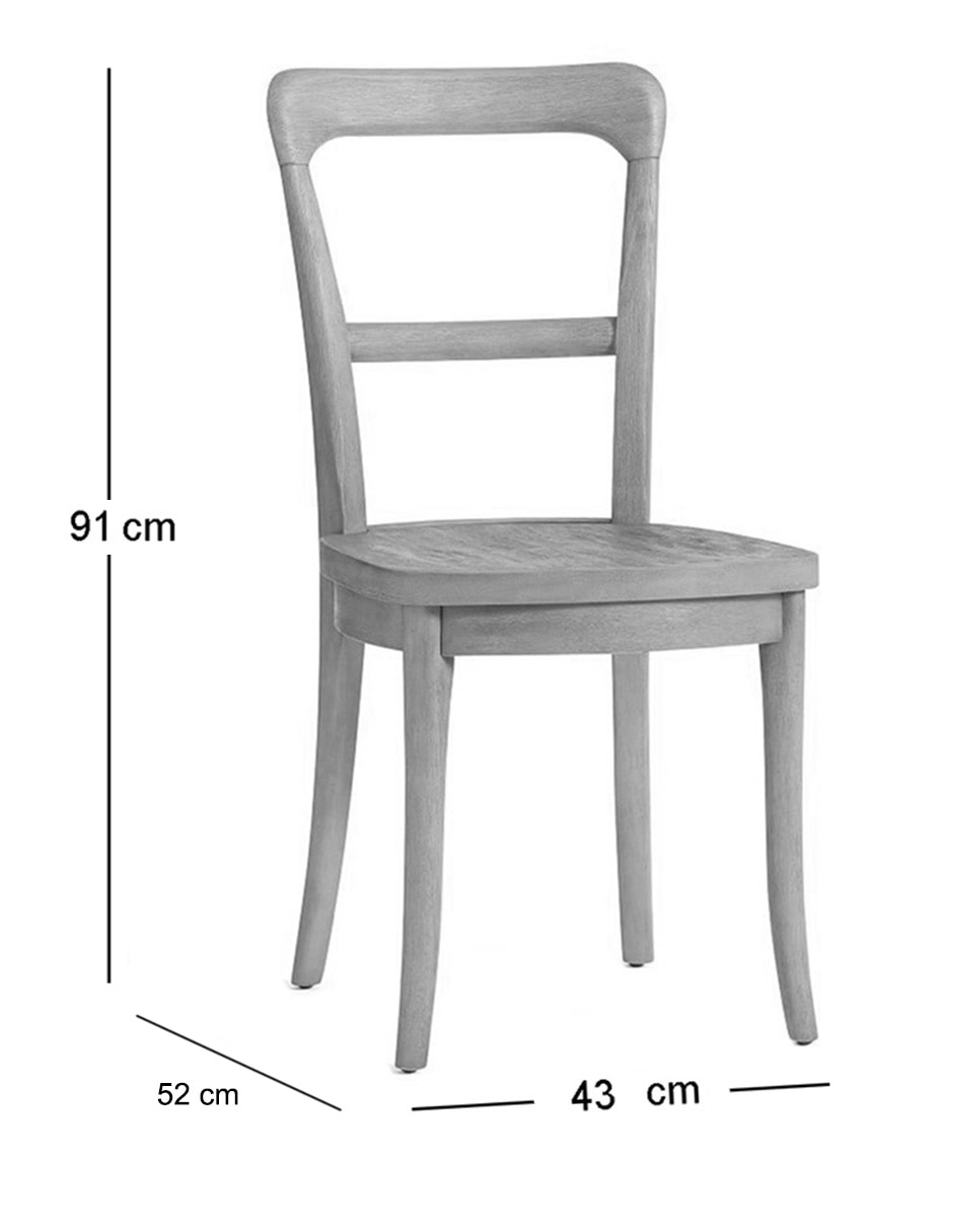 Silla Cline de madera 14