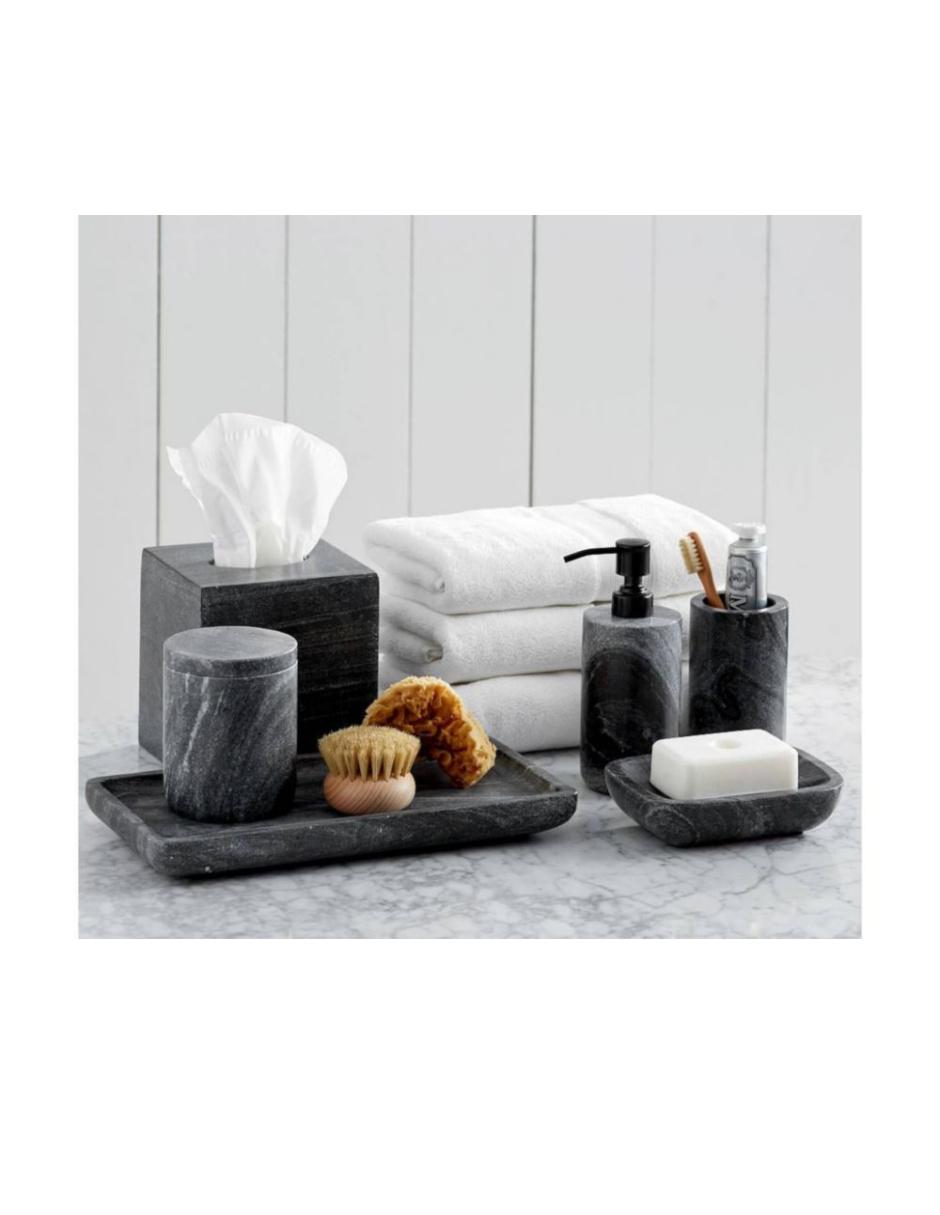 Dispensador de jabón Marble de mármol 2