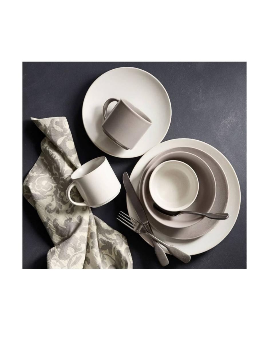 TAZA MASON 1 PZA, ESTANDAR, GRIS OBSCURO