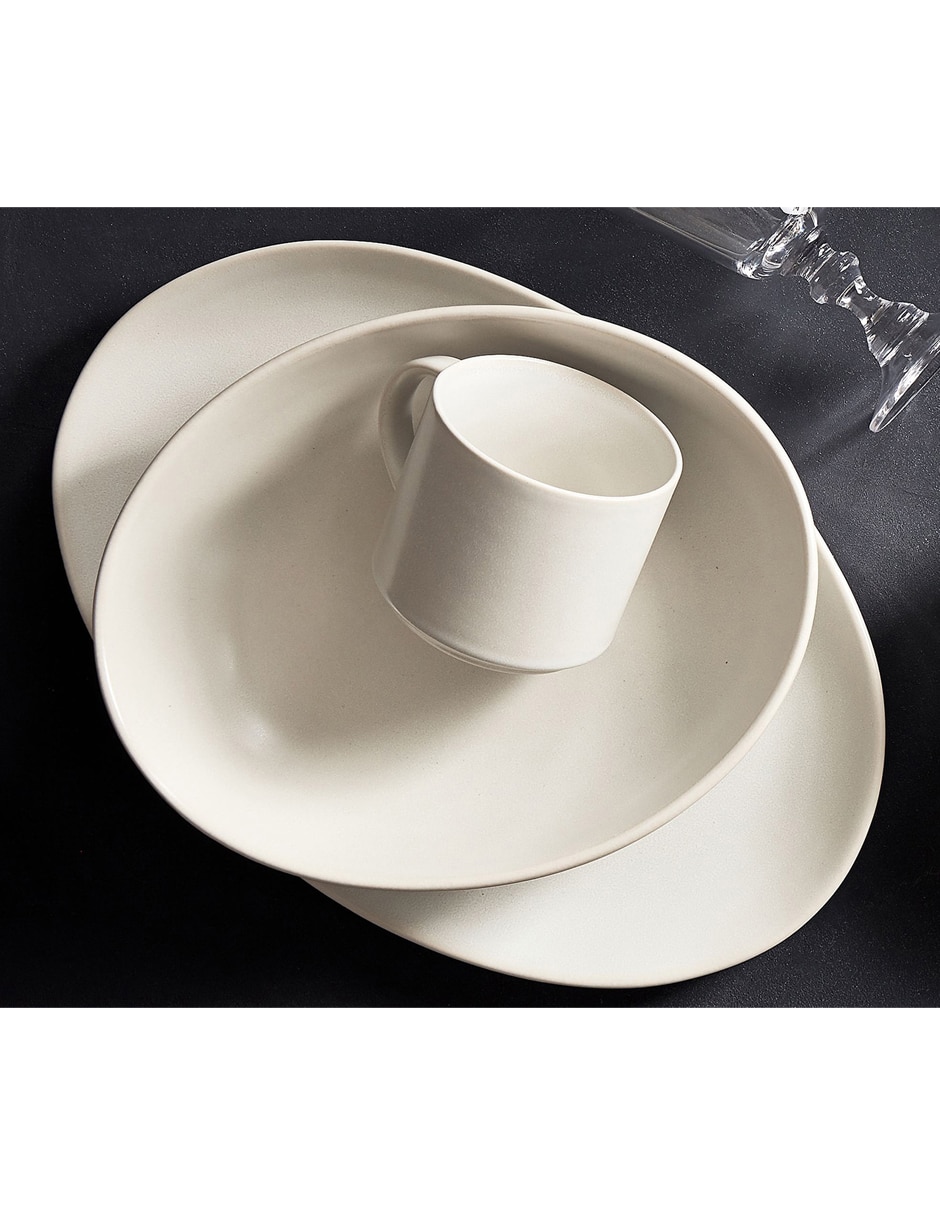 BOWL P/SERVIR MASON CERÁMICA, G, BEIGE