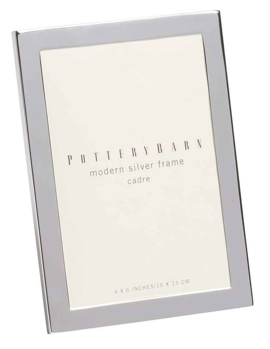 Portarretrato Modern Silver para 1 foto Portarretrato Modern Silver para 1 foto