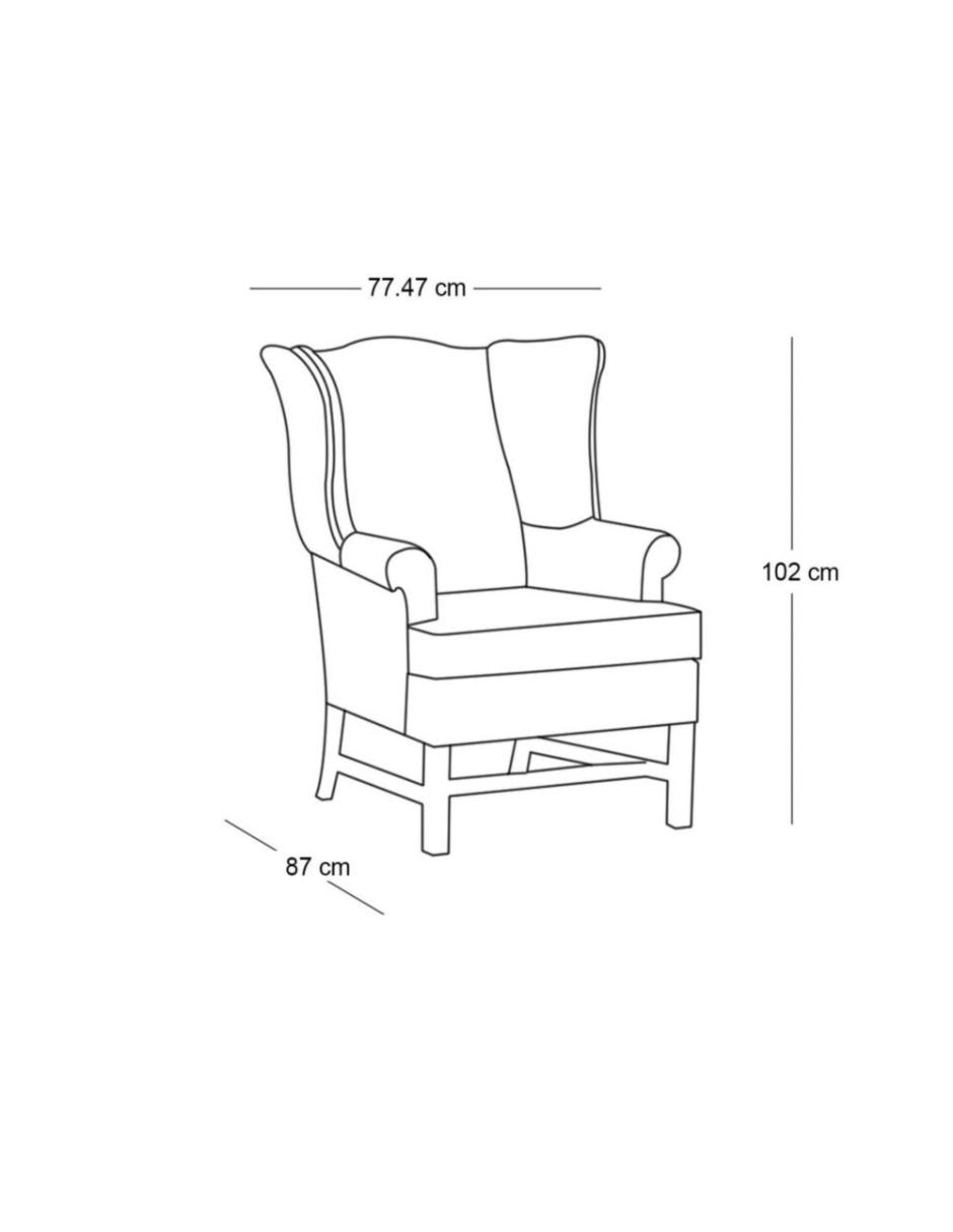 Sillón Thatcher de piel 2