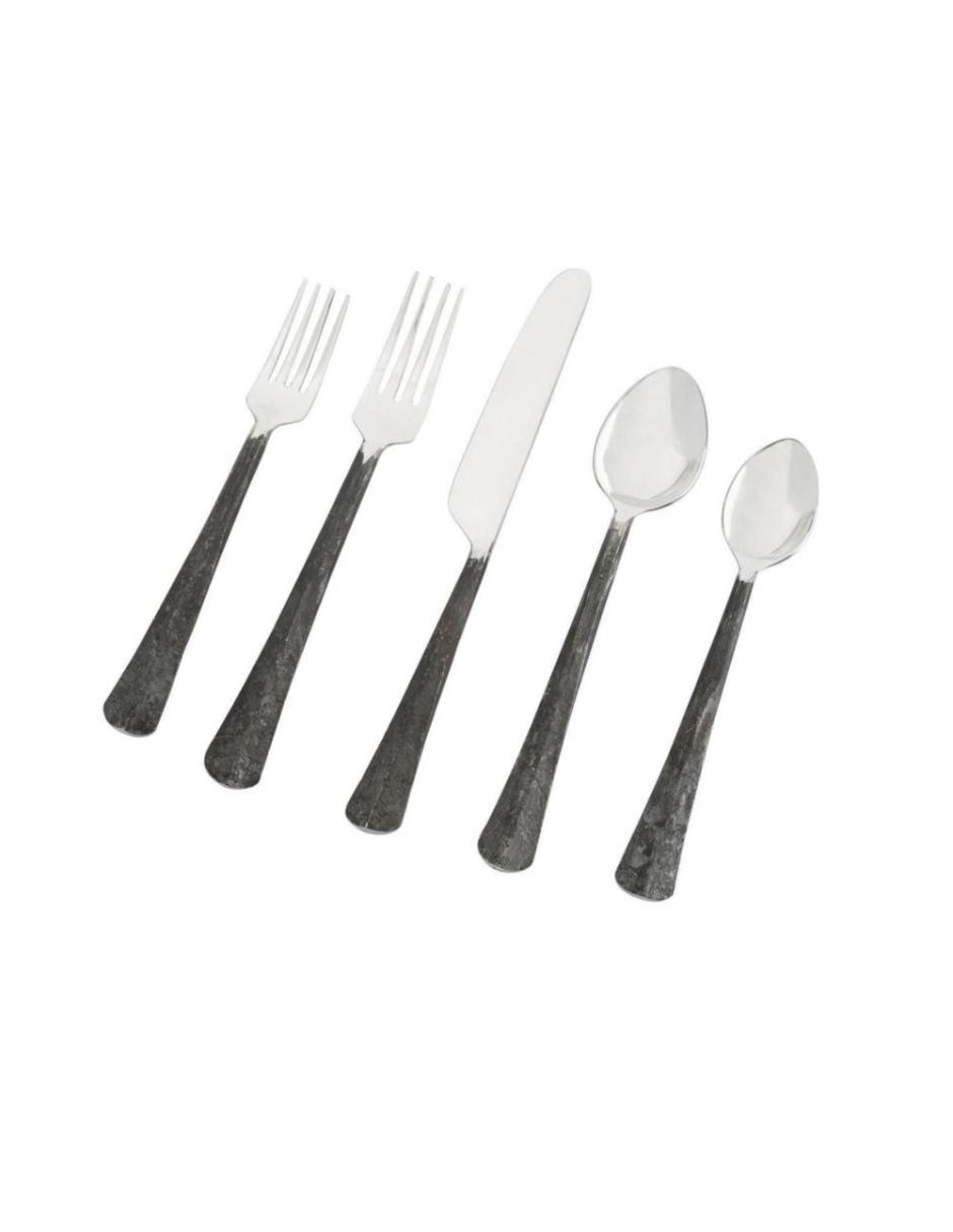 Set cubiertos Ridge de acero inoxidable piezas Liverpool