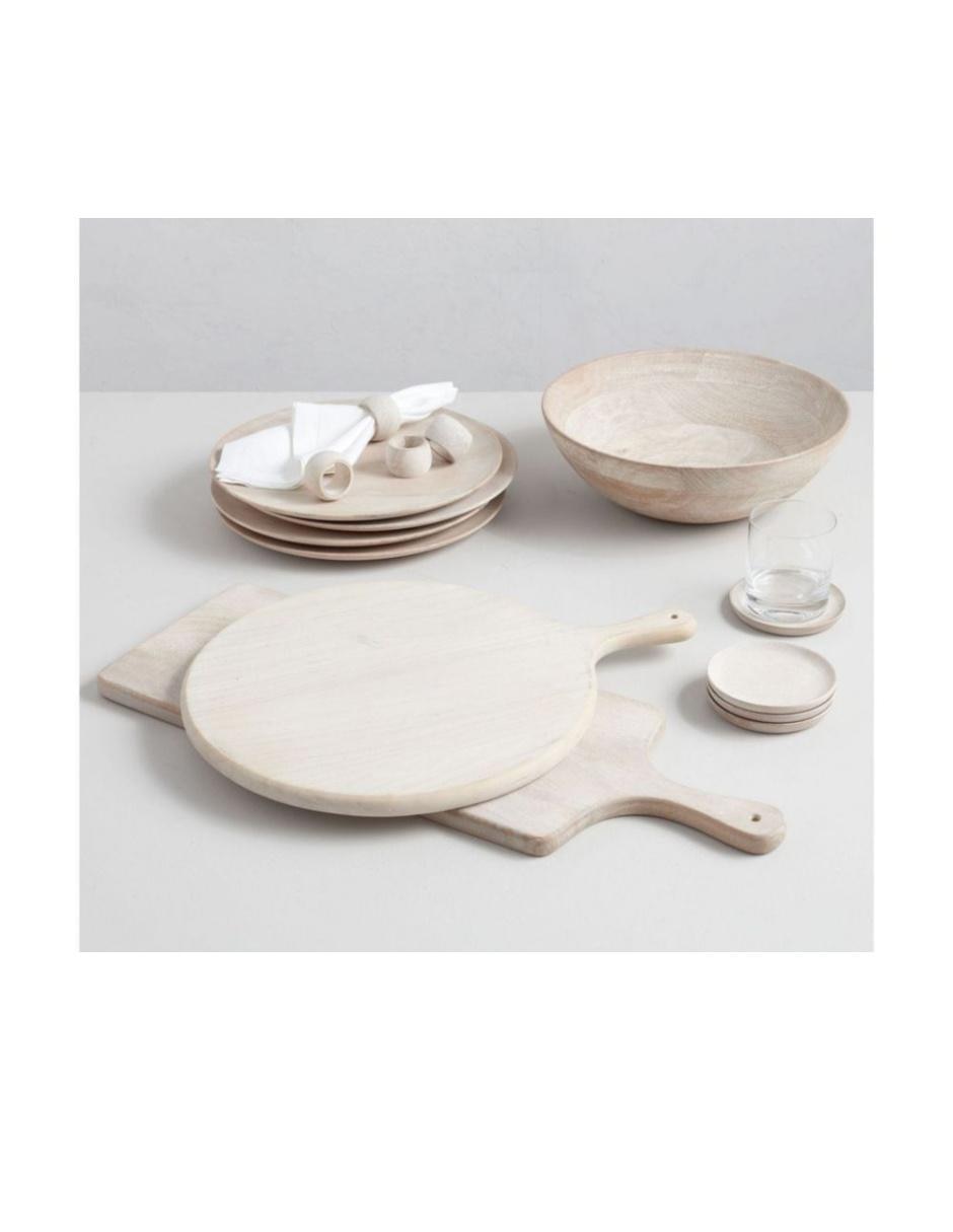 Plato base Chateau de madera 3