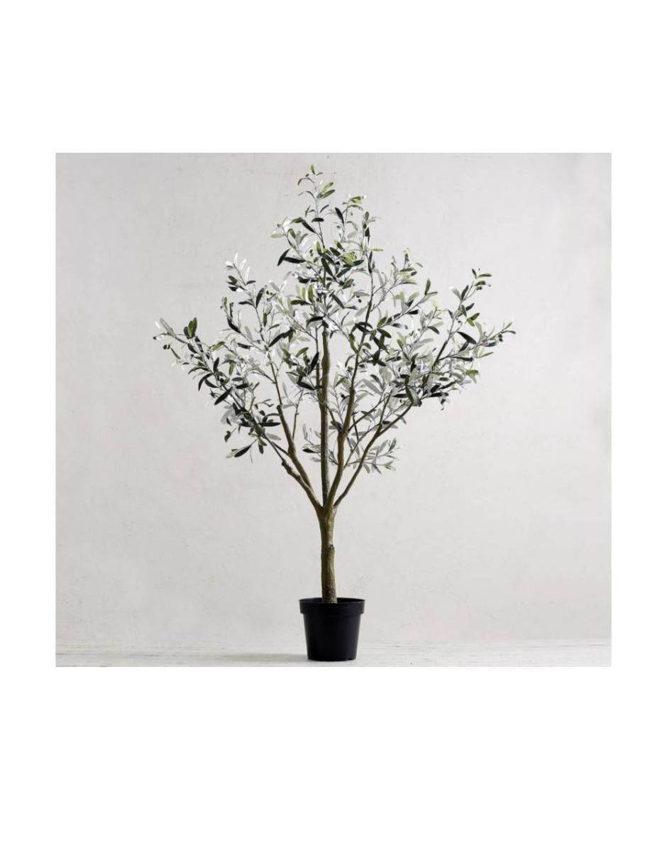 Árbol Potted Olive Faux 180 cm con maceta 2