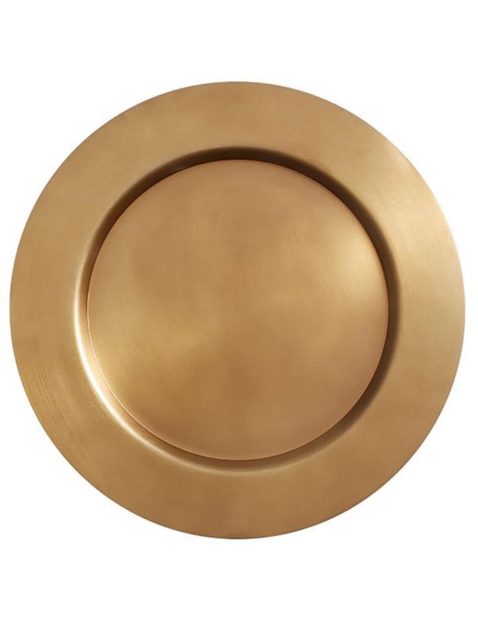 Plato base navideño Bleecker de aluminio