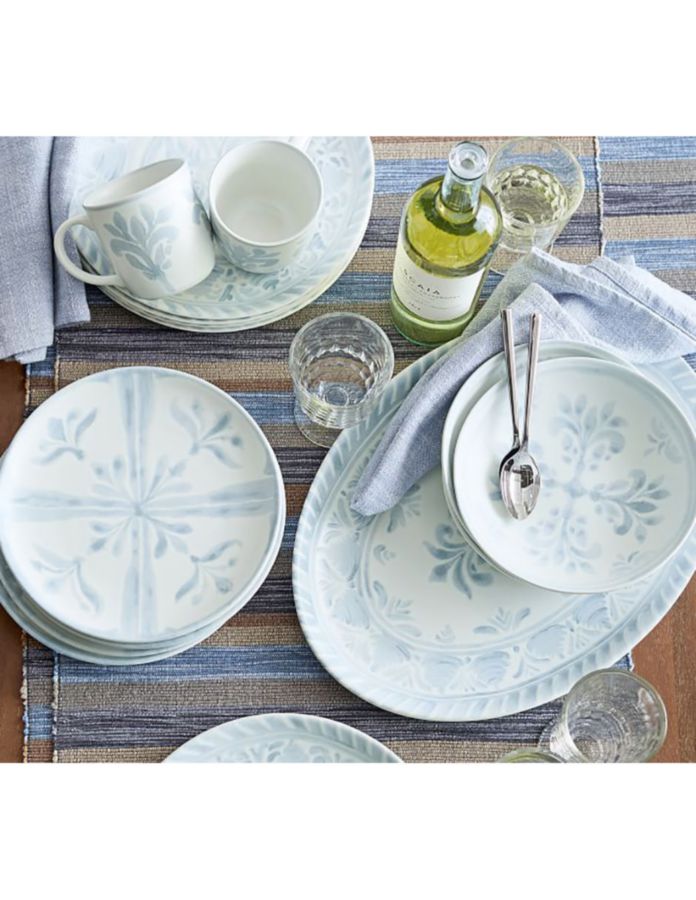 Set bowl Chambray Tile 4 piezas de cerámica 2