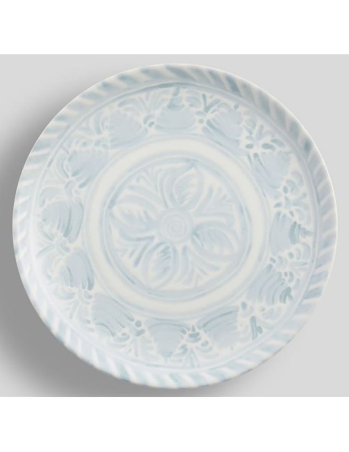 Plato Chambray Tile de gres 4 piezas