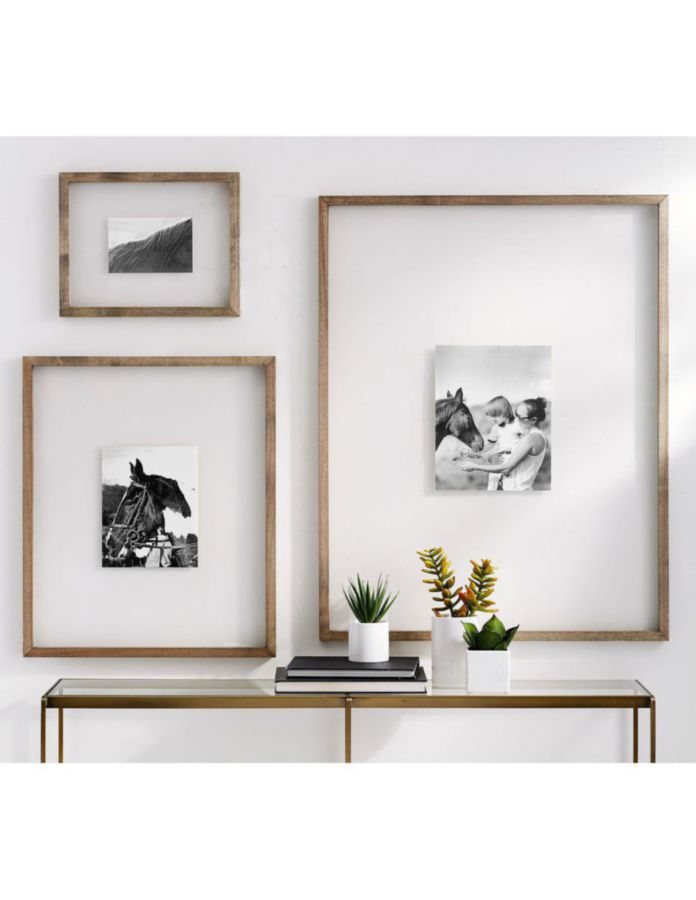 Portarretrato Floating Gallery de madera para 1 foto 2