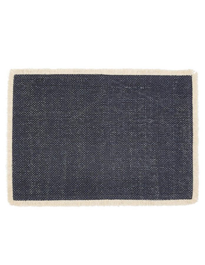 Mantel individual rectangular de algodón Mason