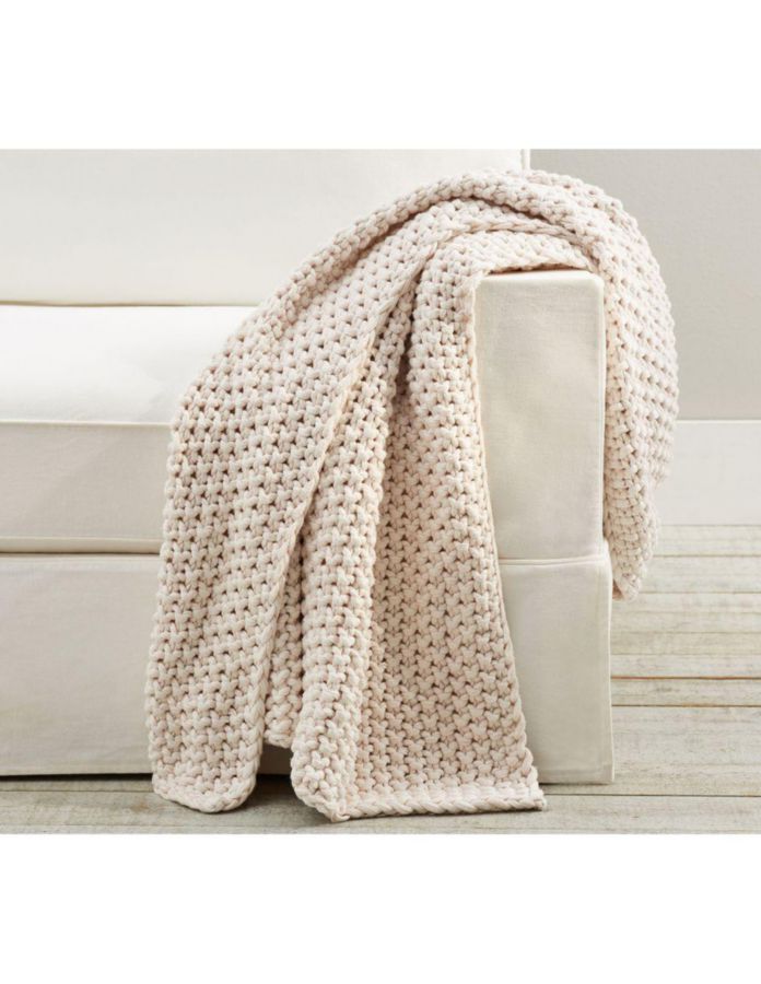 Frazada de tejido semilla Bayside Chunky