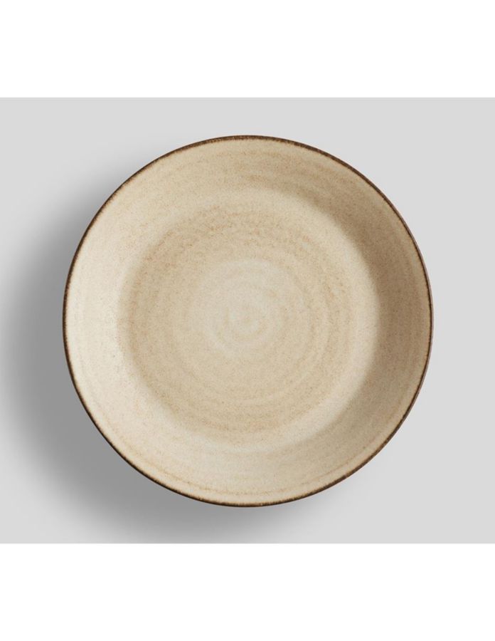 Plato ensalada Larkin de gres 4 piezas